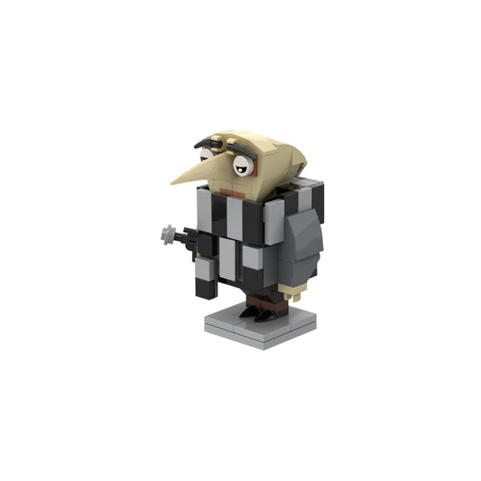 gru simba heads building set | despicable me | moc-189267 - 2