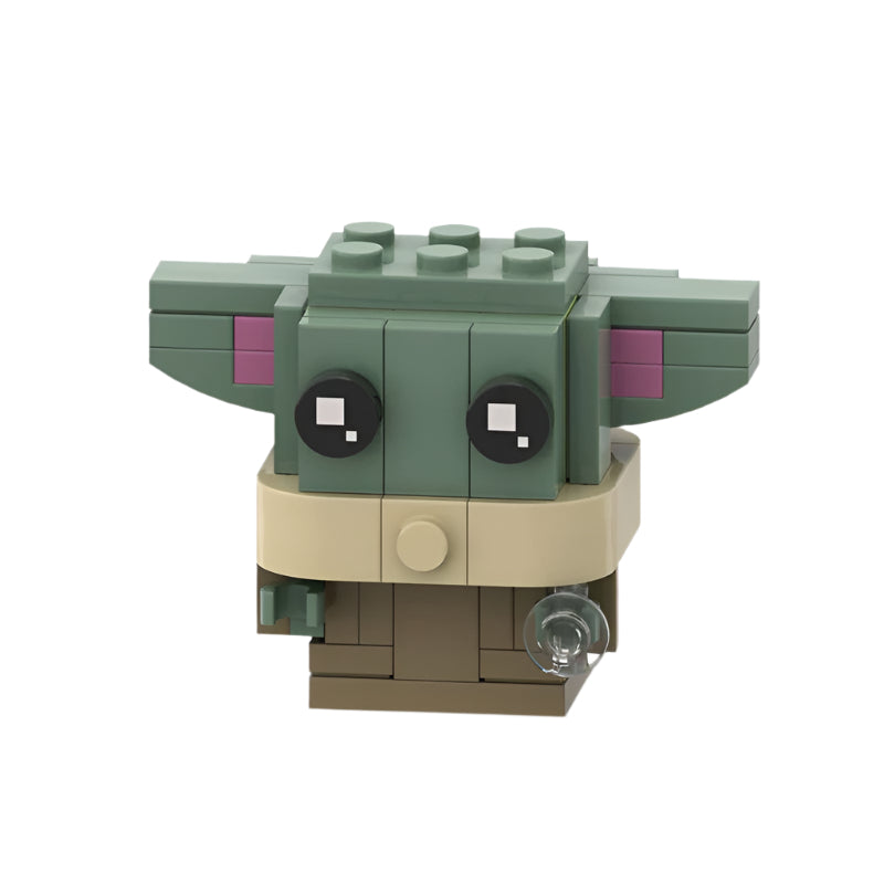 grugu brickheadz building set | building set | lego-compatible - 1
