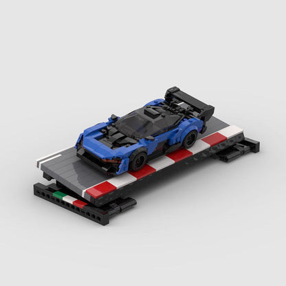 GT Racing Track Building Kit | LEGO-Compatible MOC - 3
