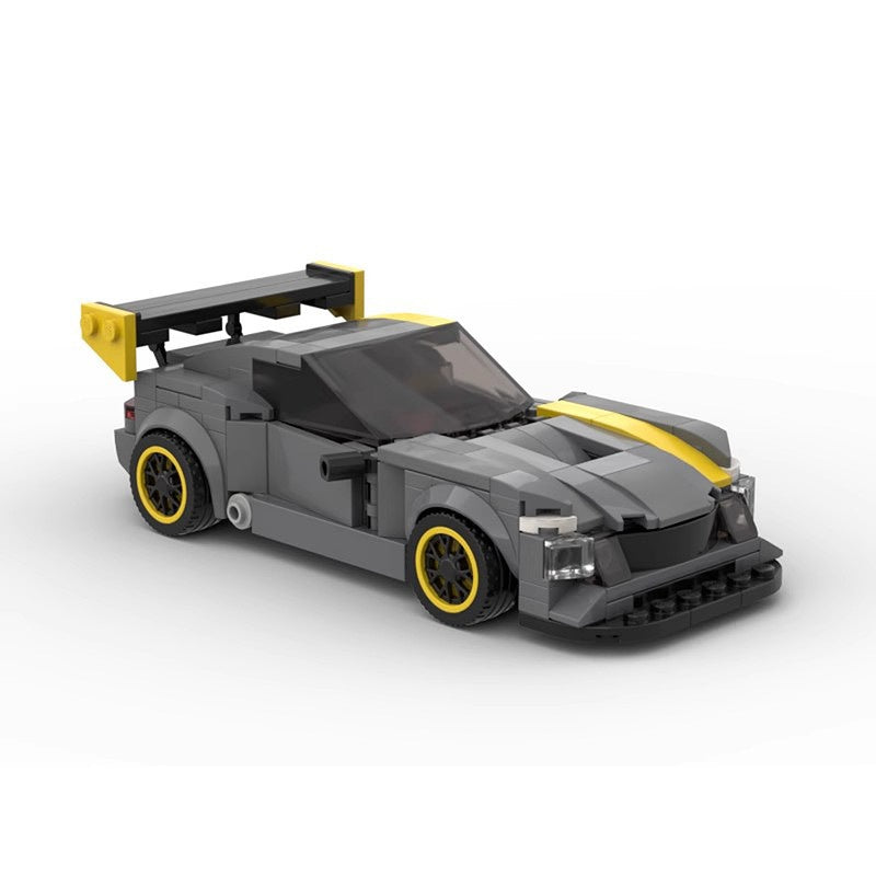 GT3 Style 8-Wide Racing Car Building Kit | LEGO-Compatible MOC - 1