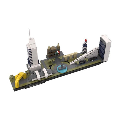 Guadalajara Skyline Building Kit | LEGO-Compatible MOC - 1
