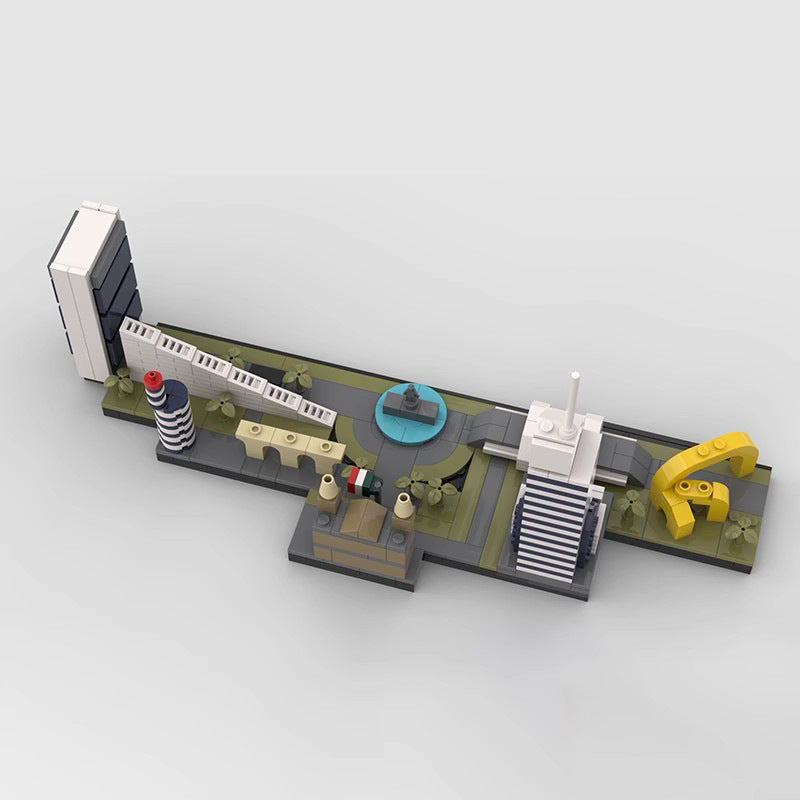 Guadalajara Skyline Building Kit | LEGO-Compatible MOC - 2