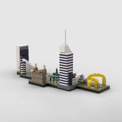 Guadalajara Skyline Building Kit | LEGO-Compatible MOC - 3
