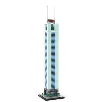 Guangzhou Landmark Skyscraper Building Kit | 1:800 Skyline Model CITIC Tower - 1