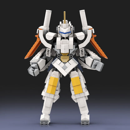 Guardian Robot Warrior MOC Building Kit | Futuristic Mecha Figure Model - 2