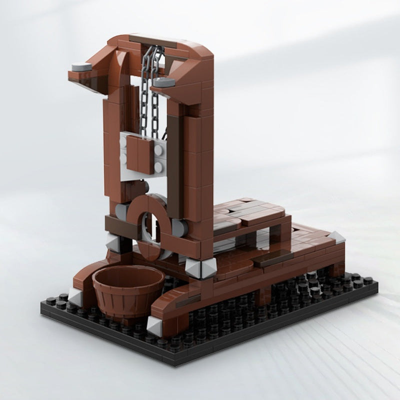 Guillotine MOC Building Kit | Historical Mechanical Display Model - 2