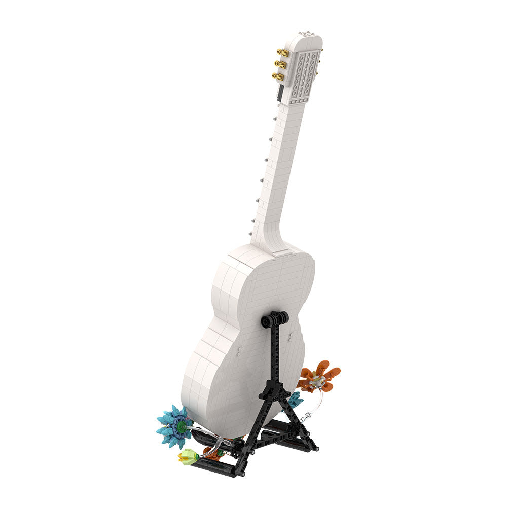 guitar moc building set | coco | lego compatible - 6