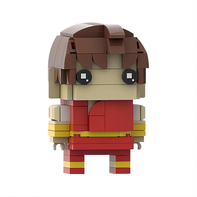 guy brickheadz building kit | street fighter | moc-138391 - 1
