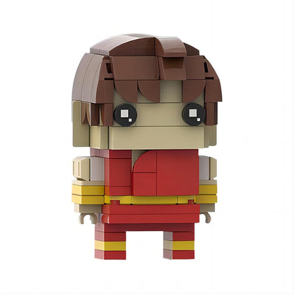 guy brickheadz building kit | street fighter | moc-138391 - 1