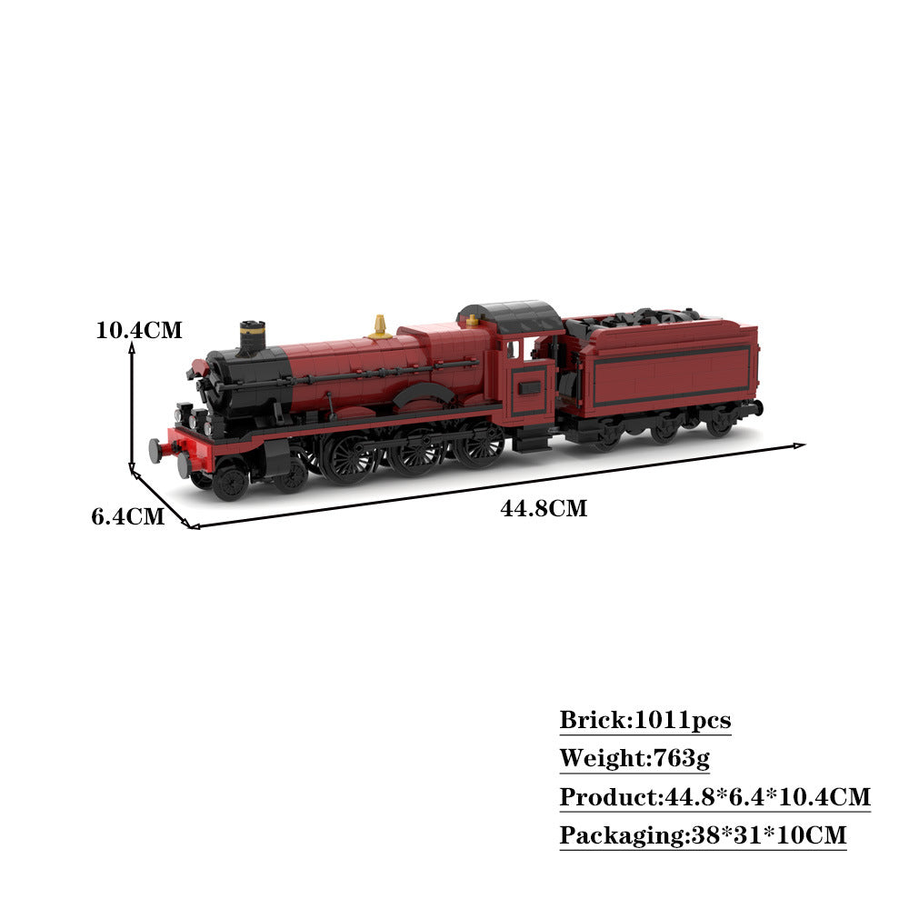 gwr hall class "olton-hall" steam locomotive (8w) | moc-117702 - 4