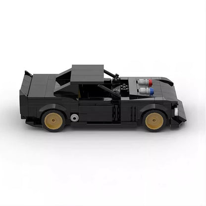 Gymkhana Drift Muscle Car Building Kit | LEGO-Compatible MOC - 3