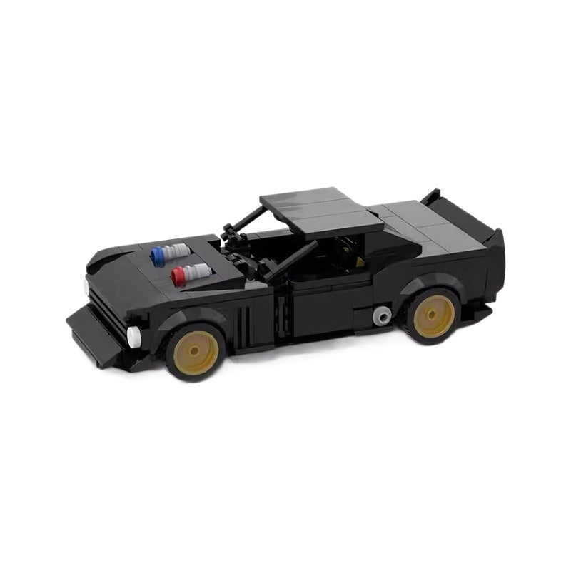 Gymkhana Drift Muscle Car Building Kit | LEGO-Compatible MOC - 5
