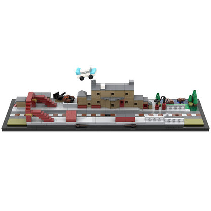 hօgwarts express and hogsmeade station building set | harry potter | moc-31632 - 3