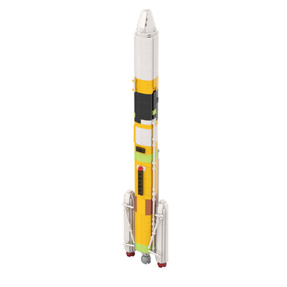 H-IIA Super Rocket Collection 1:110 Scale Building Kit | LEGO-Compatible MOC - 3