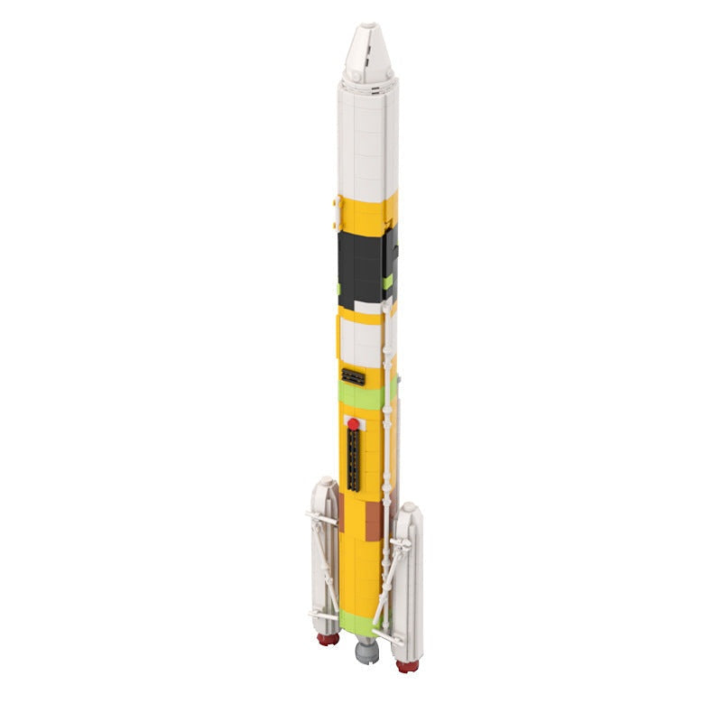 H-IIA Super Rocket MOC Building Kit | 1:110 Scale Space Launch Model - 3