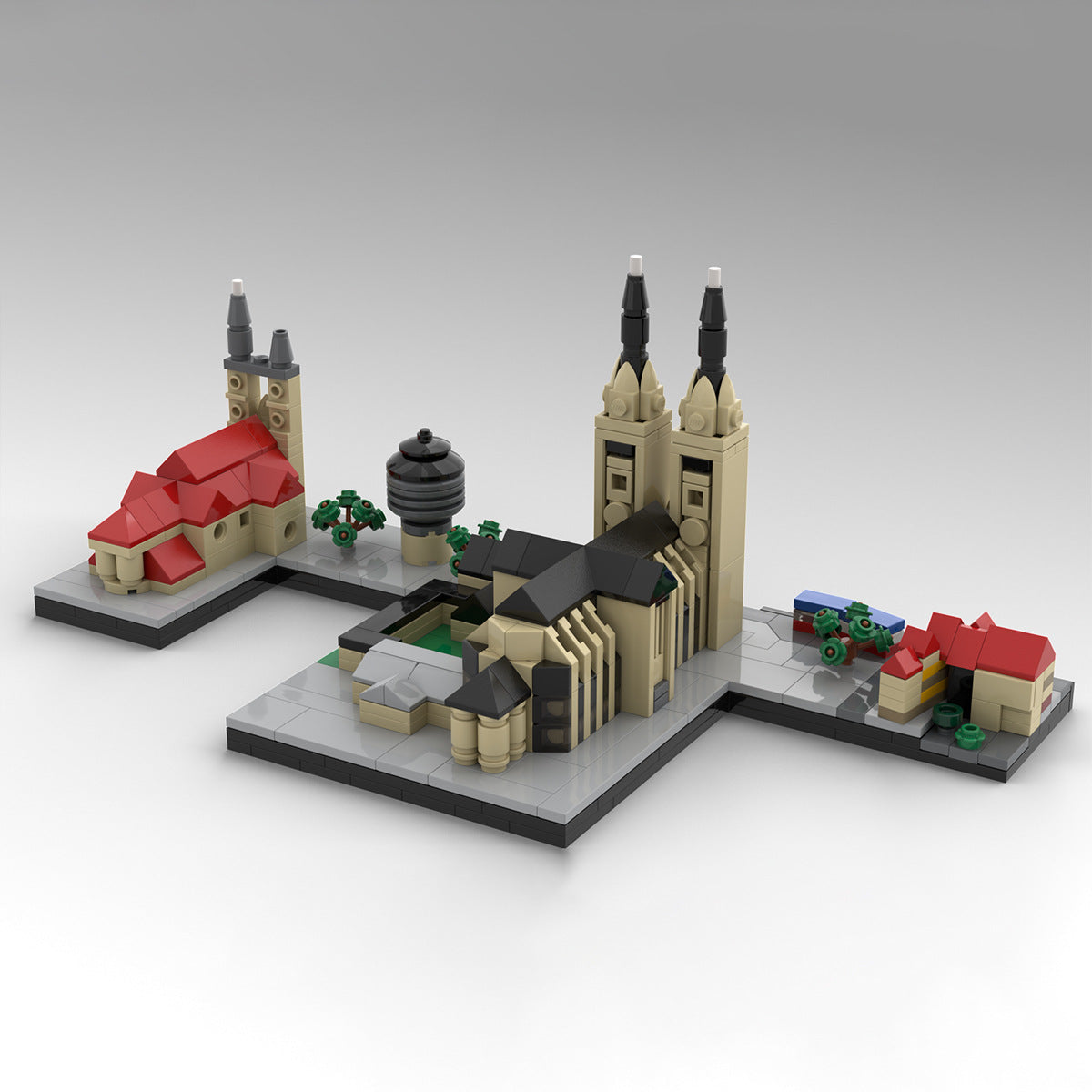 halberstadt skyline building kit | moc-70560 - 3