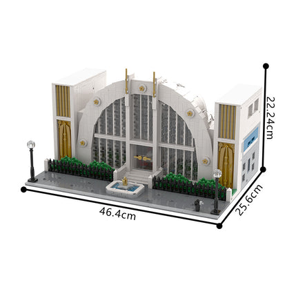 hall of justice building set | dc | moc-223163 - 4