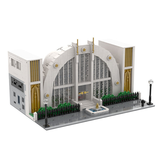 hall of justice building set | dc | moc-223163 - 5