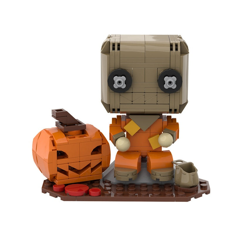 Halloween Trick Or Treat MOC Building Kit | Spooky Display Scene - 1