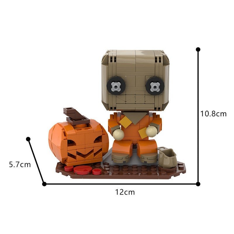 Halloween Trick Or Treat MOC Building Kit | Spooky Display Scene - 4