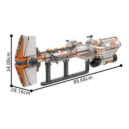 hammerhead corvette building set | star wars | lego compatible - 1