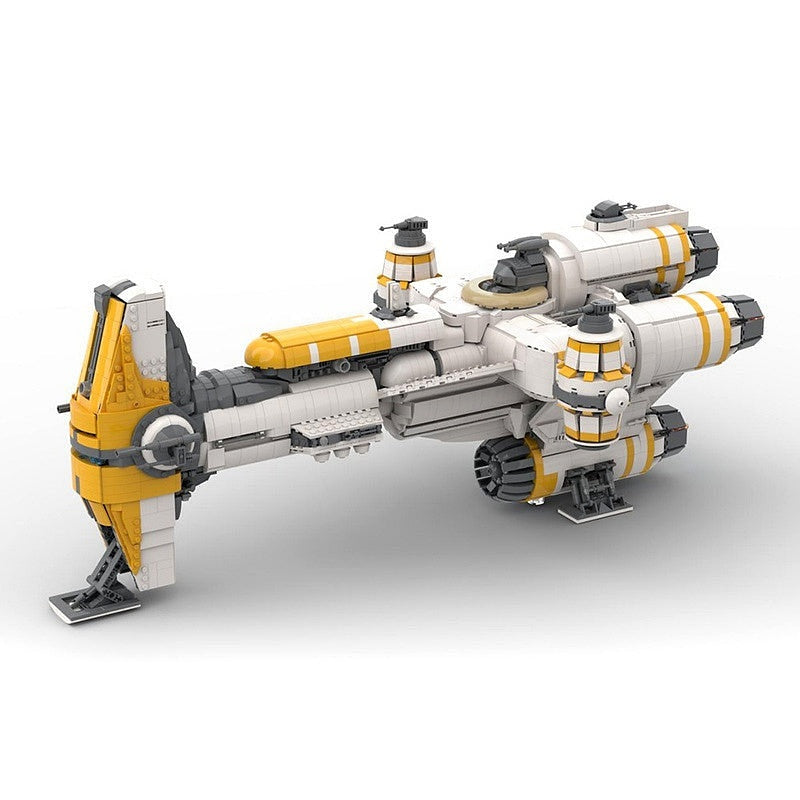 Hammerhead Space Corvette MOC Capital Ship Building Kit - 1