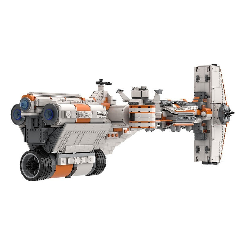 Hammerhead Space Corvette MOC Capital Ship Building Kit - 12