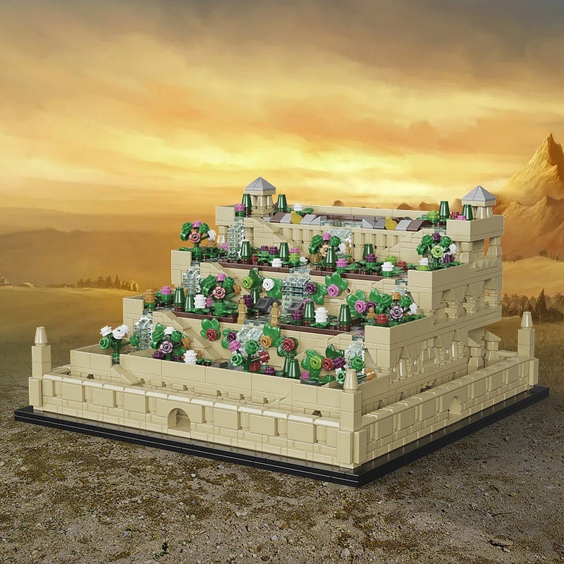 Hanging Gardens Of Babylon MOC Building Kit | Ancient Architecture Model - 2