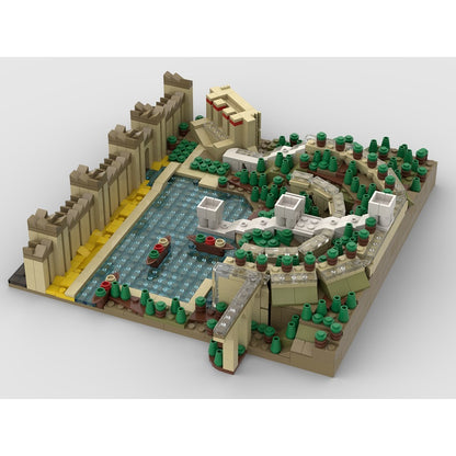 Hanging Gardens of Nineveh & Aqueduct MOC Building Kit - 5