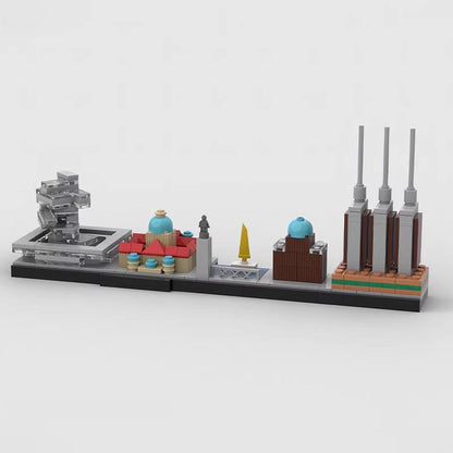 Hannover Skyline Building Kit | LEGO-Compatible MOC - 2