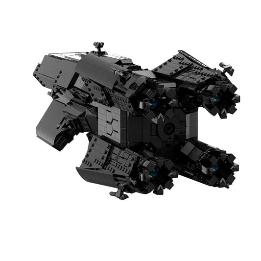 Hard Sci-Fi Free Navy Capital Ship Building Kit | LEGO-Compatible MOC - 2
