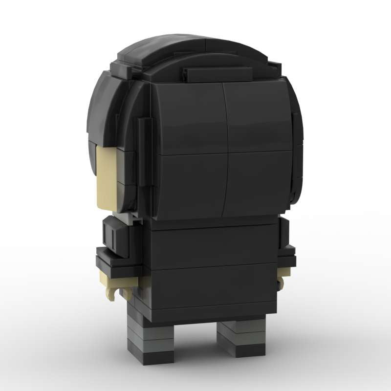 harry potter brickheadz moc building set | lego compatible bricks - 3