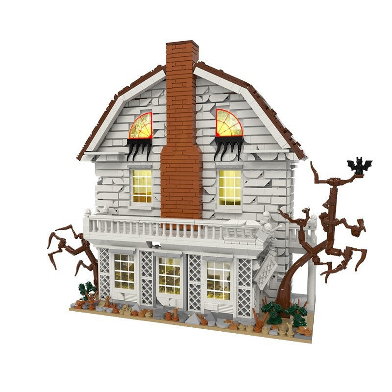 Haunted Apartment MOC Building Kit | Horror Architecture Model - 5