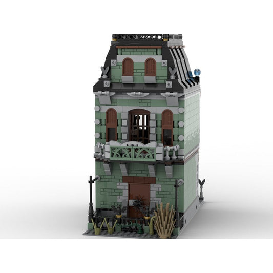 Haunted House Building Kit | LEGO-Compatible MOC - 1