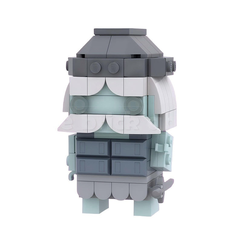 Haunted Manor Ghost Character BrickHeadz Building Kit | LEGO-Compatible MOC - 20