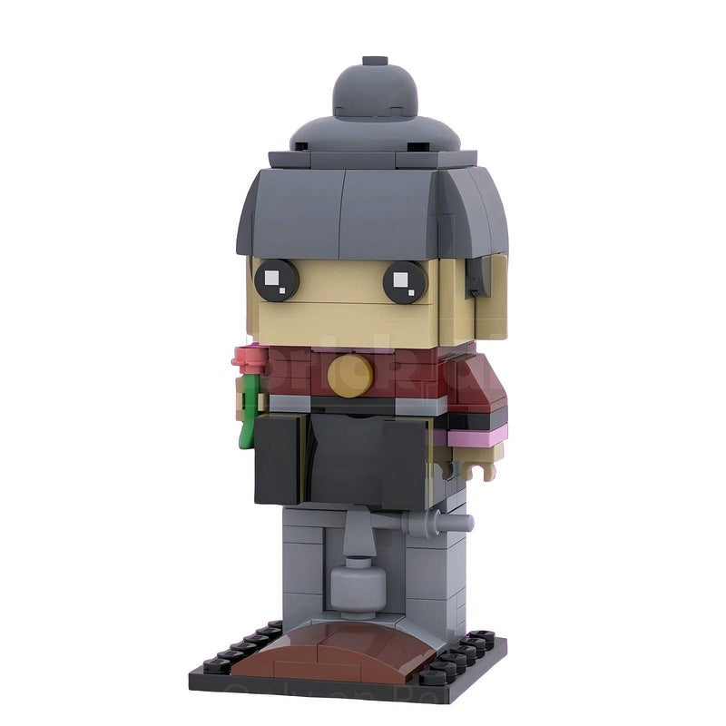 Haunted Manor Ghost Character BrickHeadz Building Kit | LEGO-Compatible MOC - 23