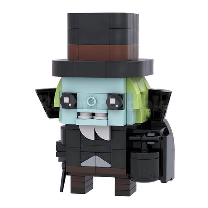 Haunted Manor Ghost Character BrickHeadz Building Kit | LEGO-Compatible MOC - 25