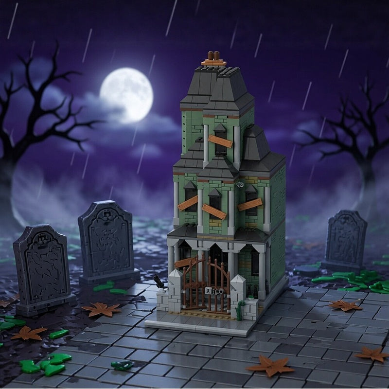 Haunted Mansion Modular MOC Building Kit - 2