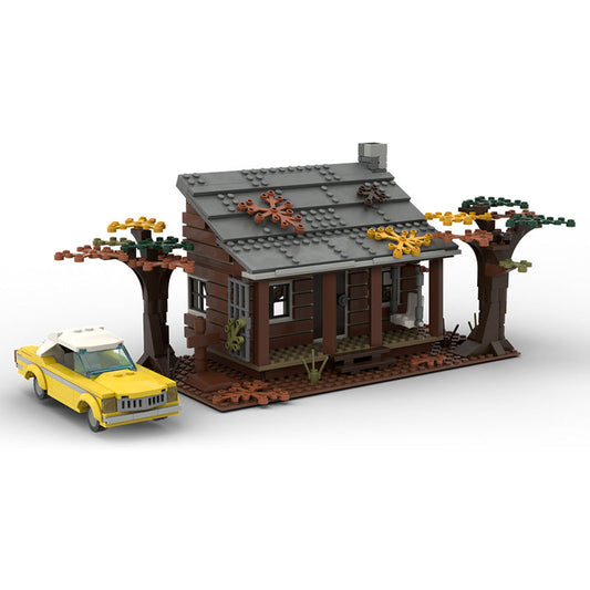 Haunted Woods Cabin Building Kit | LEGO-Compatible MOC - 1