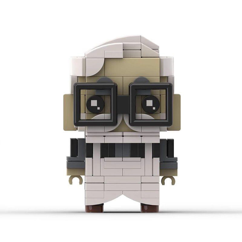 hayao miyazaki brickheadz moc set | lego-compatible mini blocks - 2