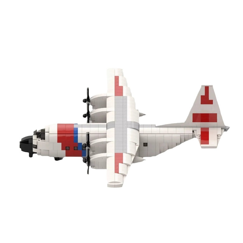 HC-130 Aerial Refueling Transport Aircraft MOC Building Kit - 2