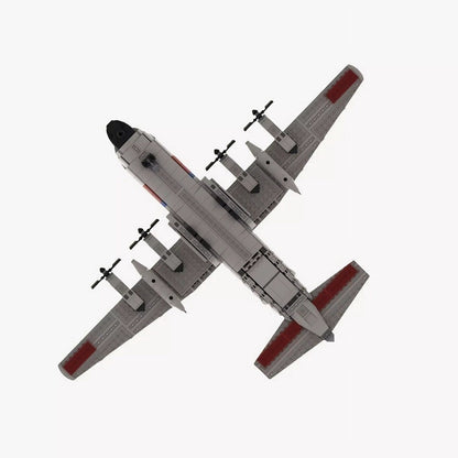 HC-130 Aerial Refueling Transport Aircraft MOC Building Kit - 3