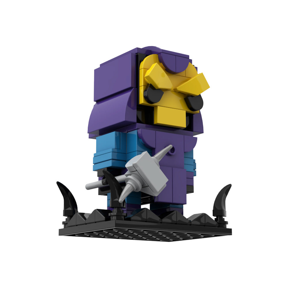 he-man and the masters of the universe brickheadz | skeletor | moc-143474 - 5