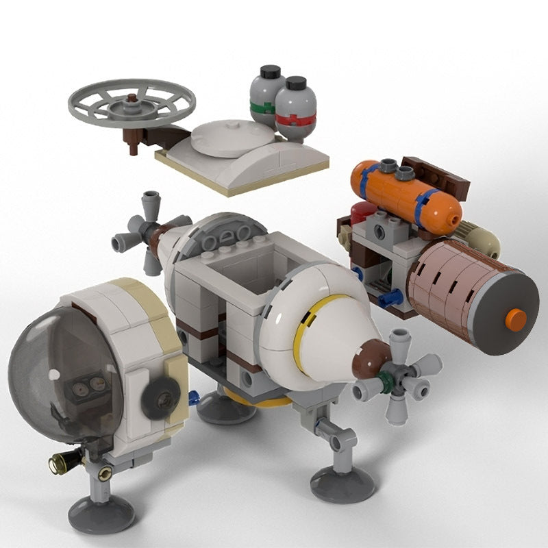 hearthian ship building set | outer wilds | moc-54631 - 2