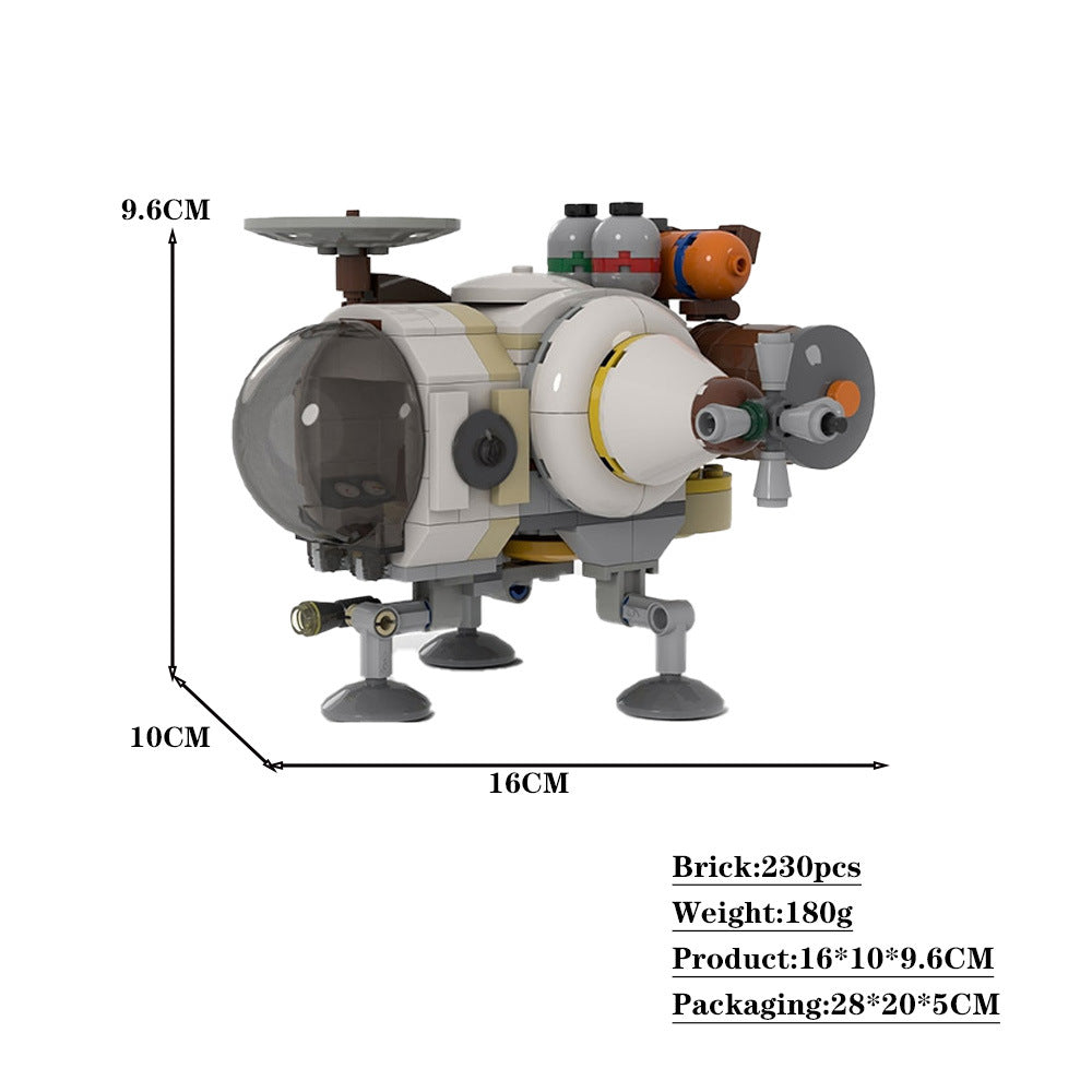 hearthian ship building set | outer wilds | moc-54631 - 4