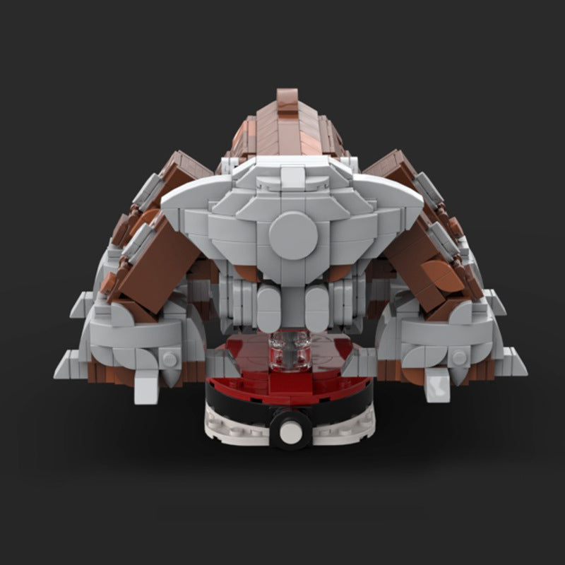 heatran brickheadz building set | pokèmon | moc-114490 - 3