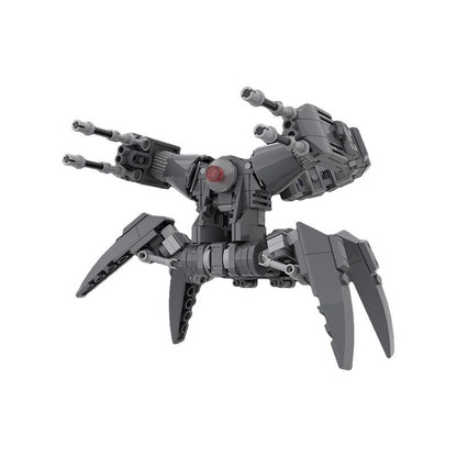 Heavy Annihilator Battle Droid Building Kit | LEGO-Compatible MOC - 1