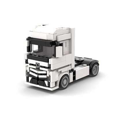 Heavy-Duty European Transport Truck Building Kit | LEGO-Compatible MOC - 4