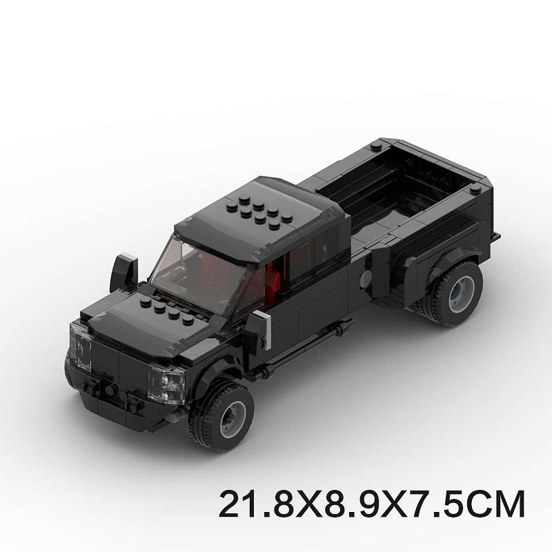 Heavy Duty F-450 Style Pickup Building Kit | LEGO-Compatible MOC - 6