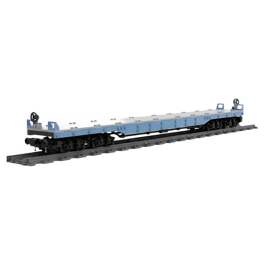 Heavy-Duty Large Flatcar MOC Building Kit - 1